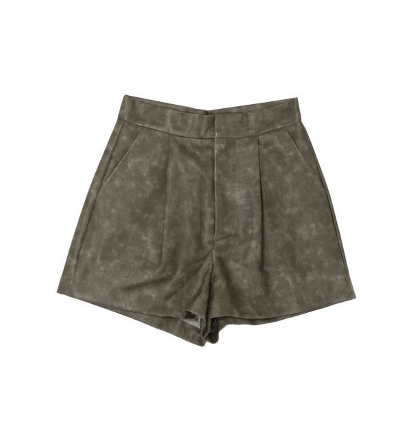 EVRIS「フェイクレザーショートパンツ」|その他|