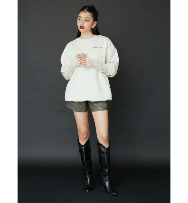 EVRIS「フェイクレザーショートパンツ」|その他|