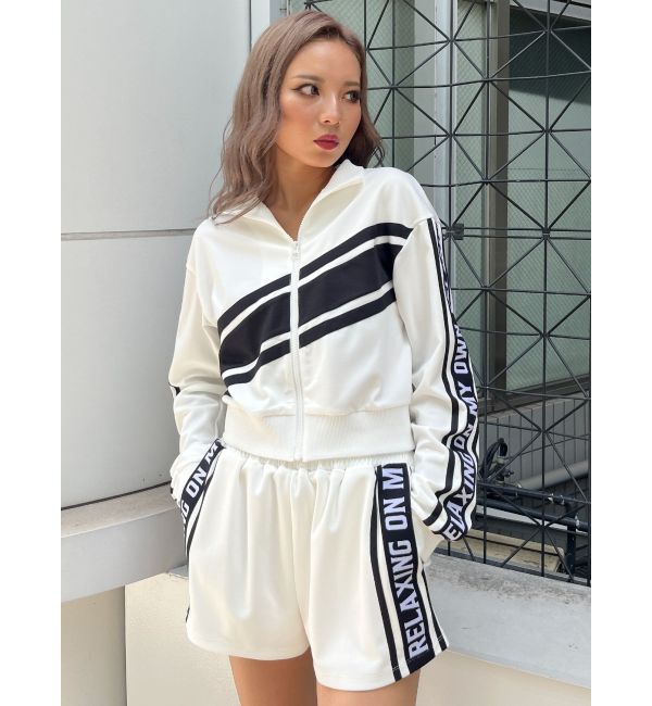 GYDA「RELAXING ON MY OWNラインロゴショートパンツ【SETUP着用可】」|その他|