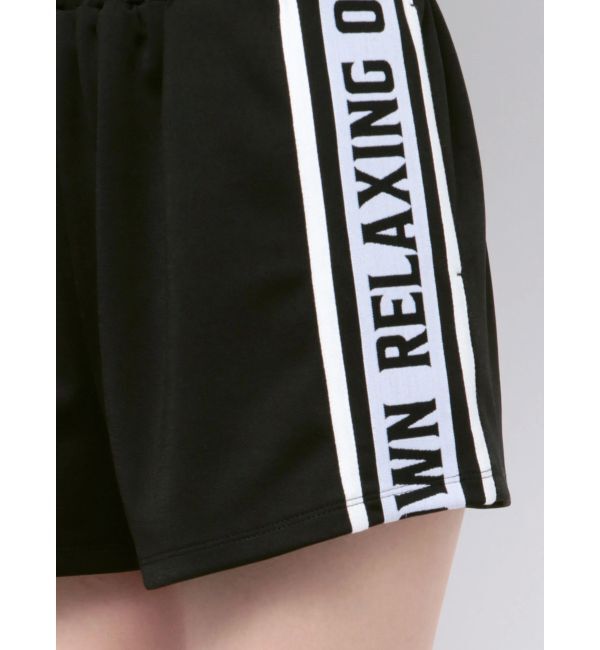 GYDA「RELAXING ON MY OWNラインロゴショートパンツ【SETUP着用可】」|その他|