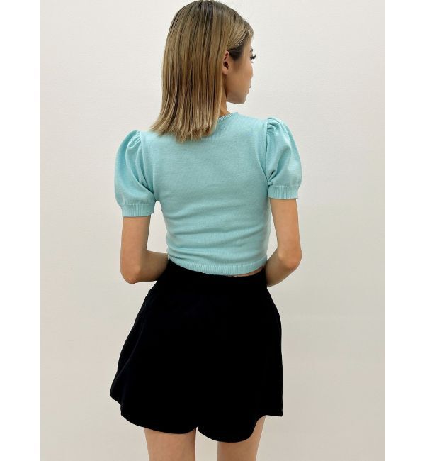 GYDA「ハイウエストボタンショートパンツ」|その他|