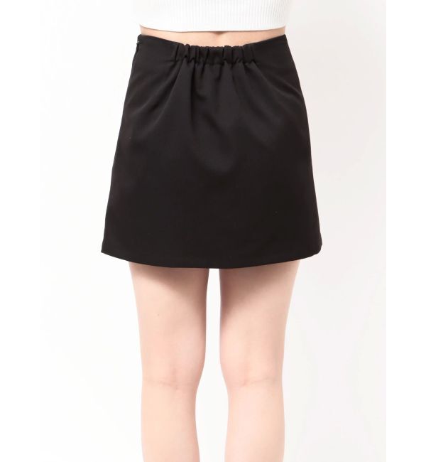 GYDA「slit chain bijou スカートライクショートパンツ」|スカート|