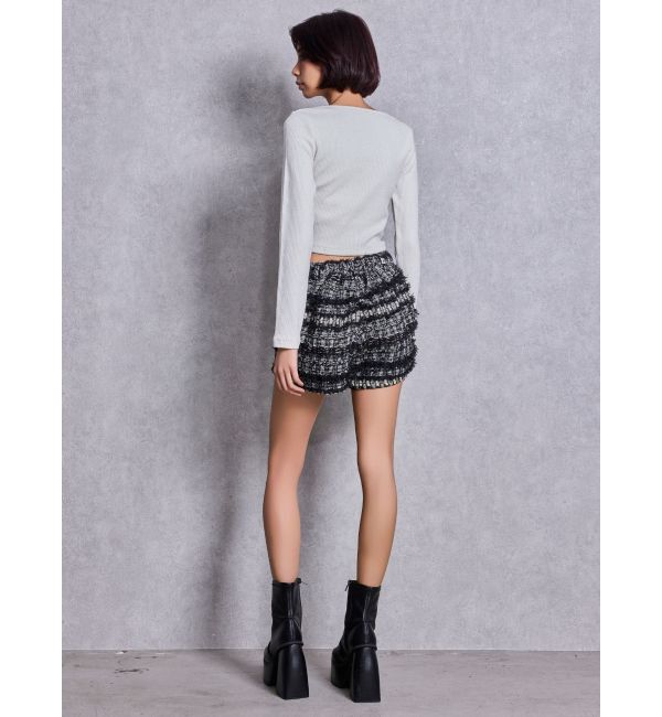 GYDA「Symmetry GYDAラメツイードショートパンツ」|その他|