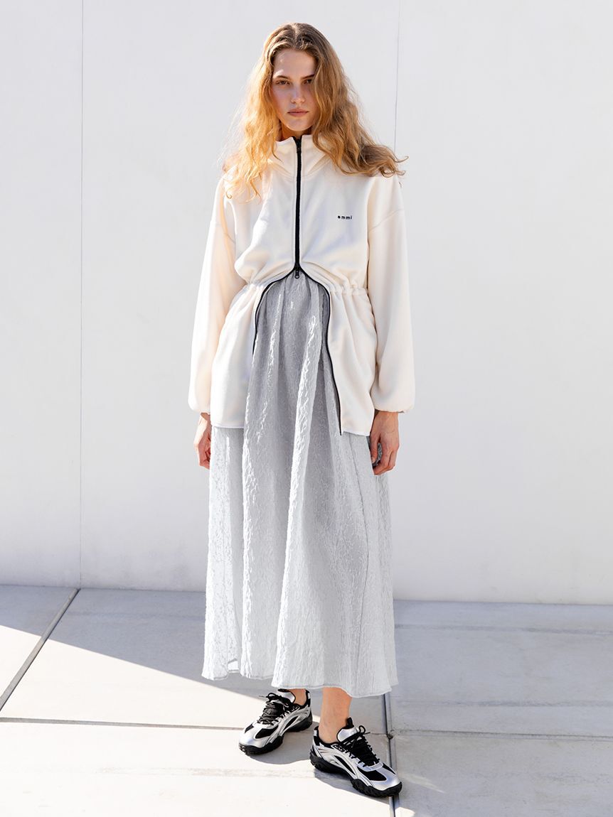 emmi atelier「【セットアイテム】フラワージャガードワンピース」|ワンピース|