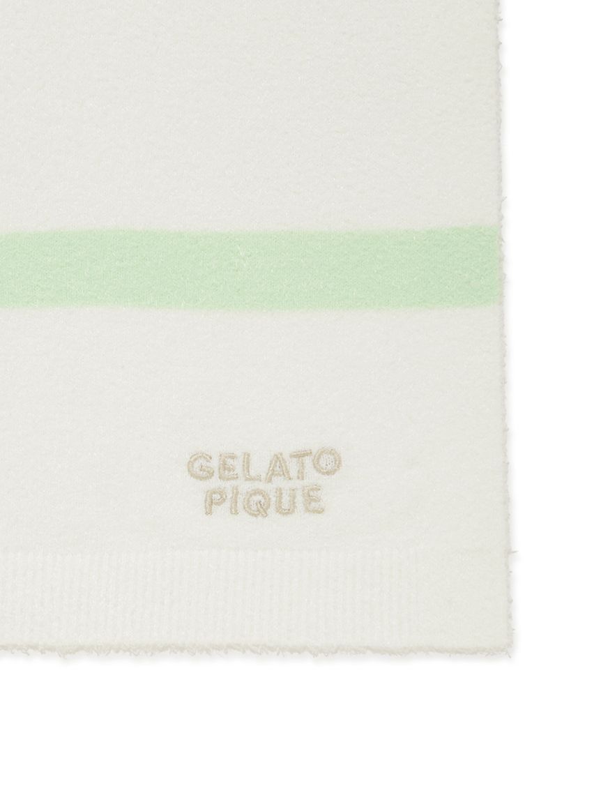 gelato pique「ウォッシャブルスムーズィーボーダーブランケット」|ブランケット|
