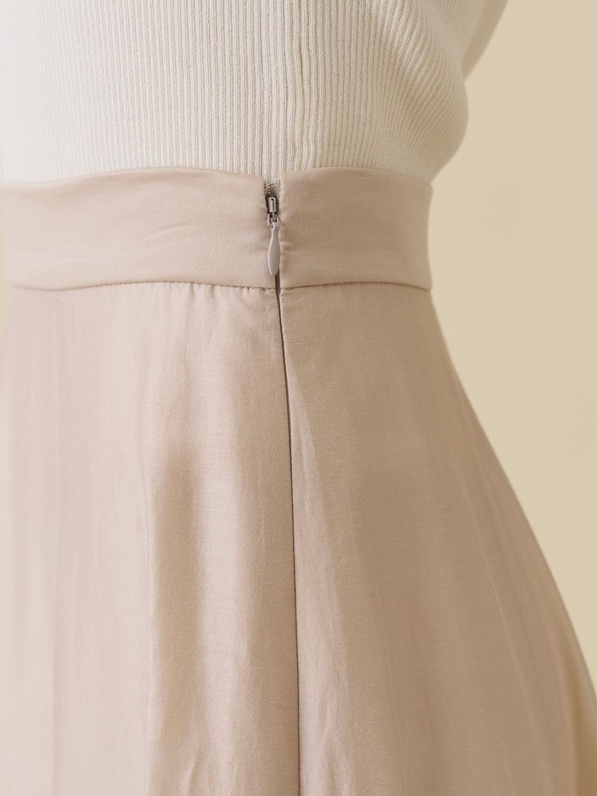 SNIDEL「シアーフレアスカート」|スカート|