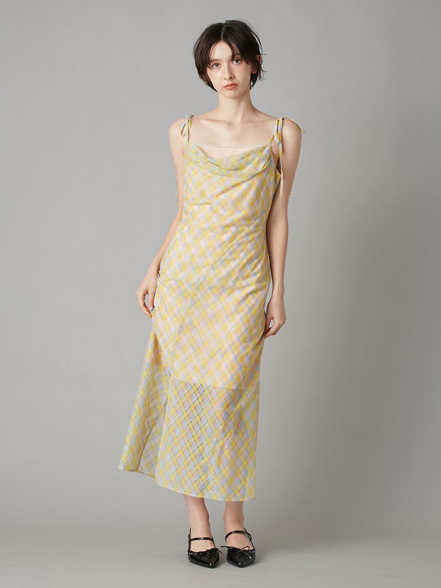 LILY BROWN「ドレープキャミワンピース」|ワンピース|MIX