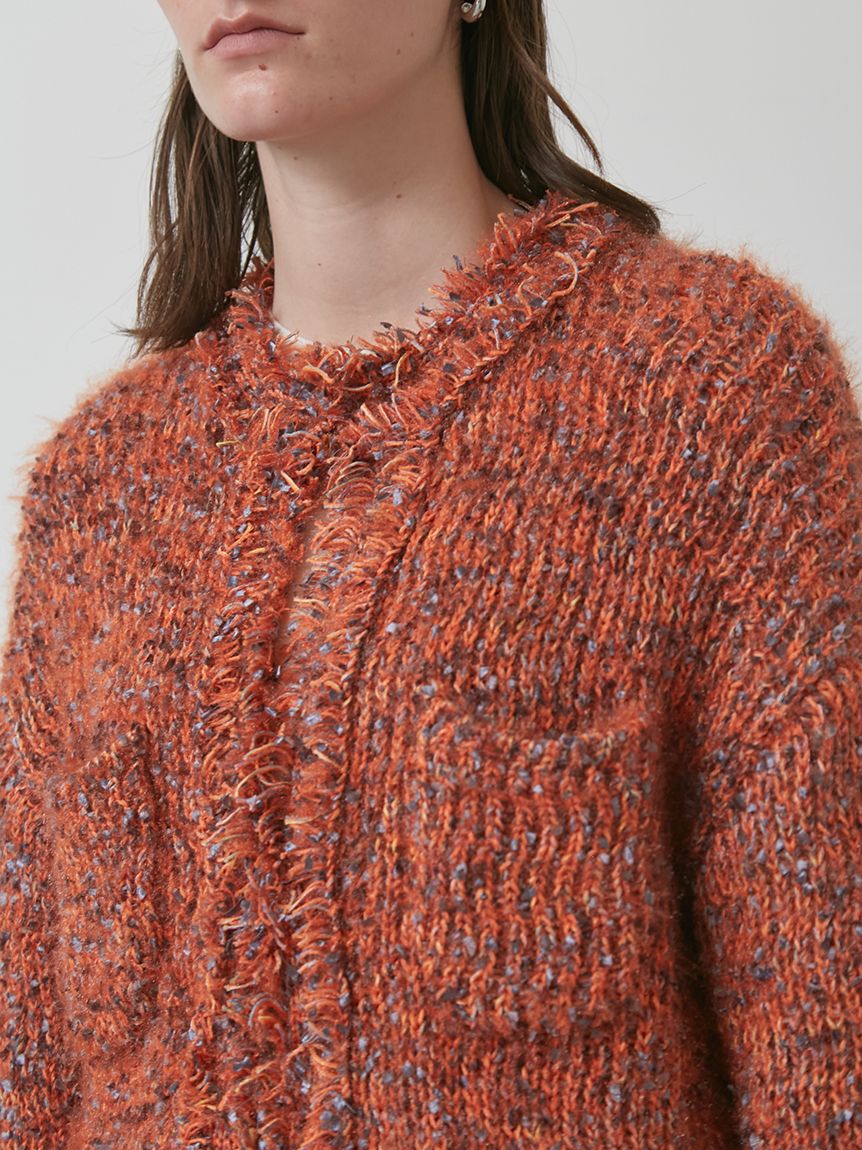 styling/「ミックスツイードカーディガン」|カーディガン|