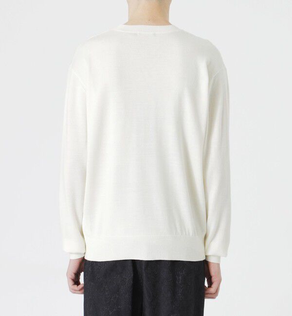  「ハイゲージウォッシャブルクルーネック」|ニット・セーター|