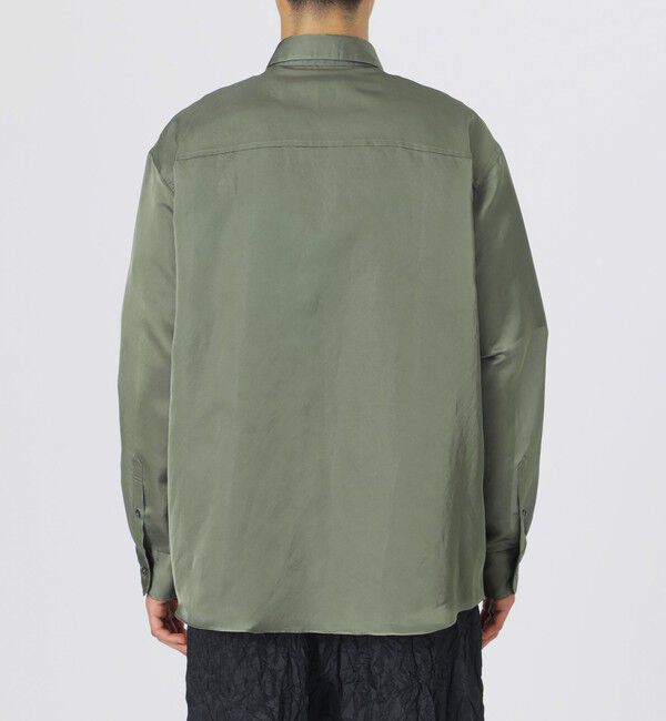  「シアートリオサテンシャツ」|シャツ・ブラウス|