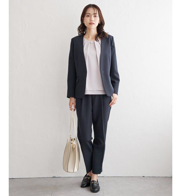 IKKA LOUNGE「ウォッシャブルVネックジャケット」|その他|