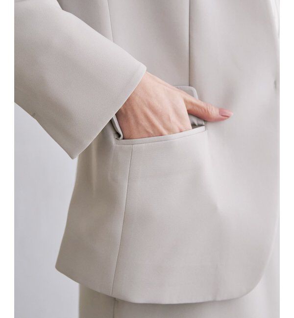 IKKA LOUNGE「ウォッシャブルVネックジャケット」|その他|