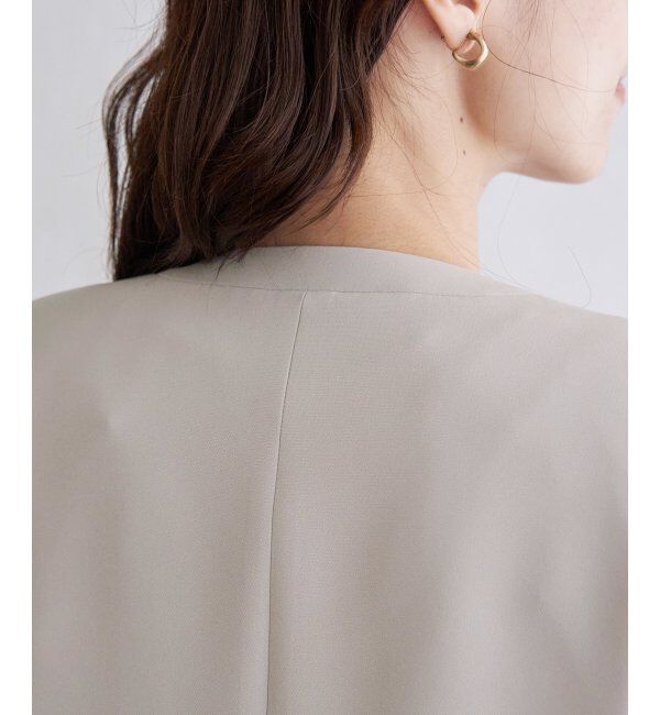 IKKA LOUNGE「ウォッシャブルVネックジャケット」|その他|