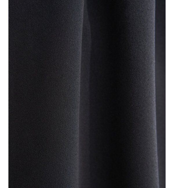 IKKA LOUNGE「カットジョーゼットタックワンピース」|ドレス|