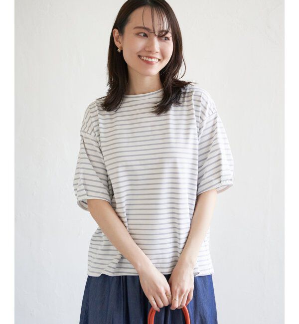 ikka「冷感バックシャンプルオーバー」|その他|グレー