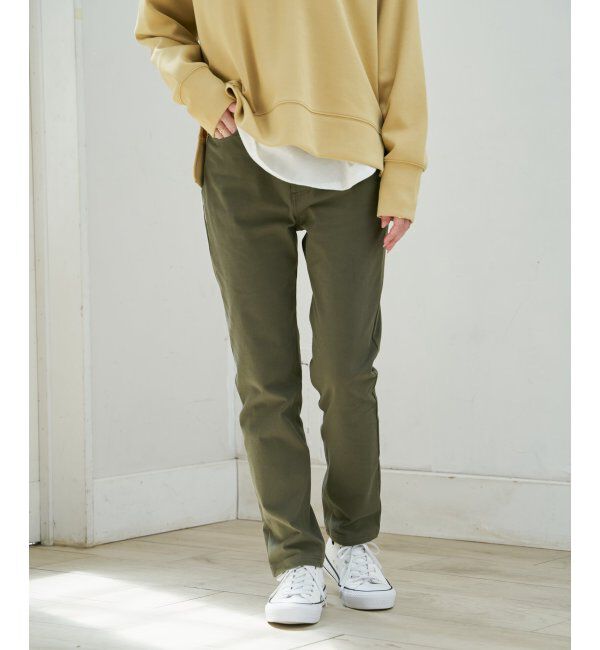 ikka「GOKU楽パンツ スリムストレート」|その他|