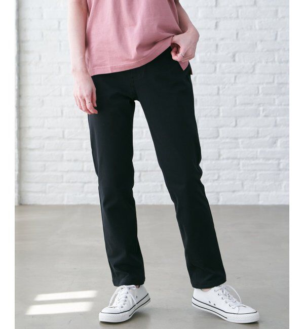 ikka「GOKU楽パンツ スリムストレート」|その他|