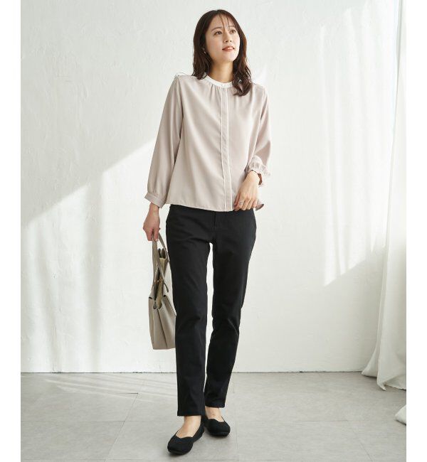 ikka「GOKU楽パンツ スリムストレート」|その他|