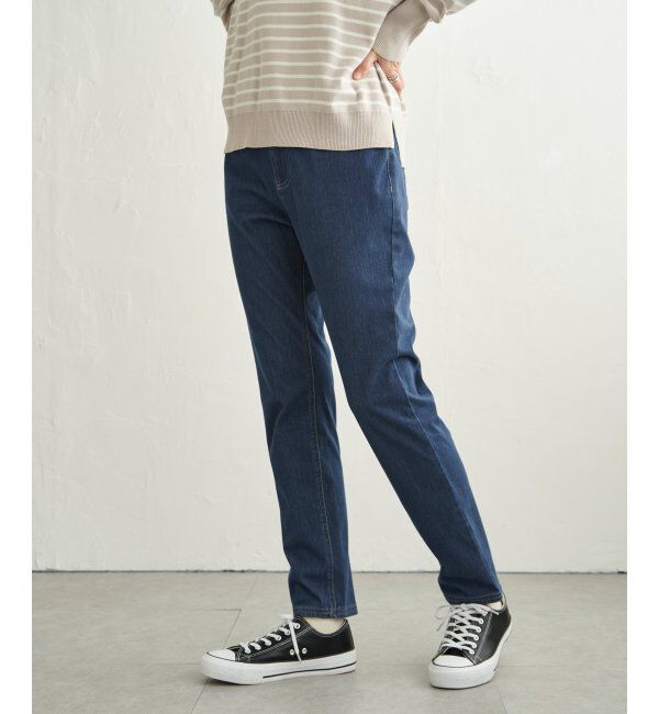 ikka「GOKU楽パンツ スリムストレート」|その他|