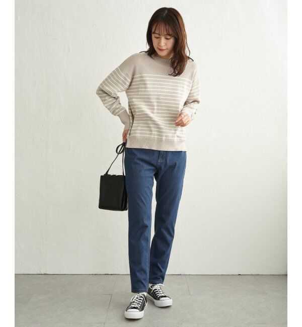 ikka「GOKU楽パンツ スリムストレート」|その他|