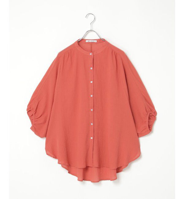Lbc with Life「ドルマンスリーブ楊柳シャツ」|シャツ・ブラウス|