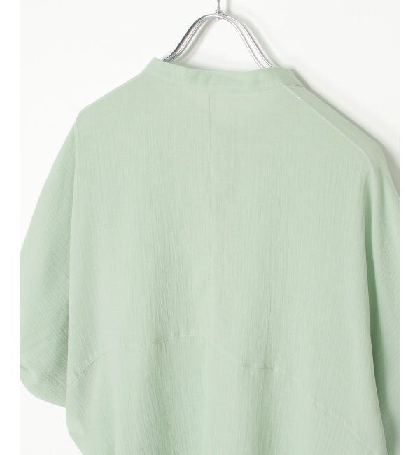 Lbc with Life「ドルマンスリーブ楊柳シャツ」|シャツ・ブラウス|