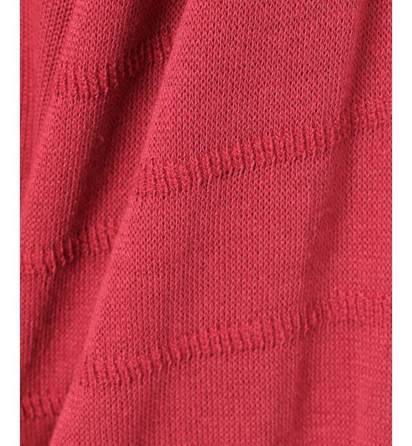 Lbc with Life「スリーブシャーリングシアーニット」|カーディガン|