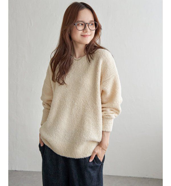 Lbc with Life「トイプーニットプルオーバー」|カーディガン|オフホワイト