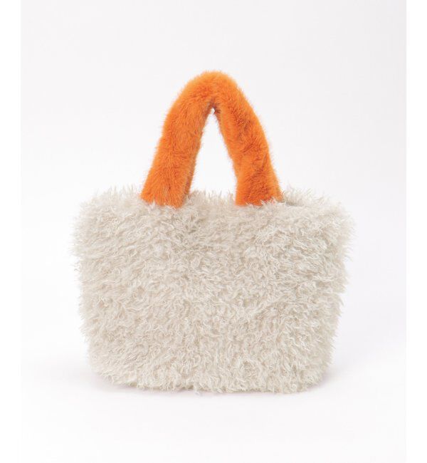 Lbc with Life「エコファーカラー持ち手トートバッグ」|その他|