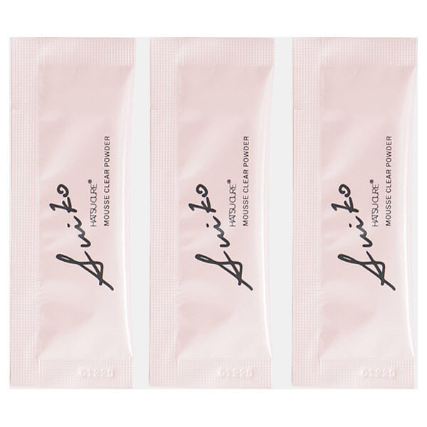  「SUIKO HATSUCURE ムースクリアパウダー」|洗顔料|