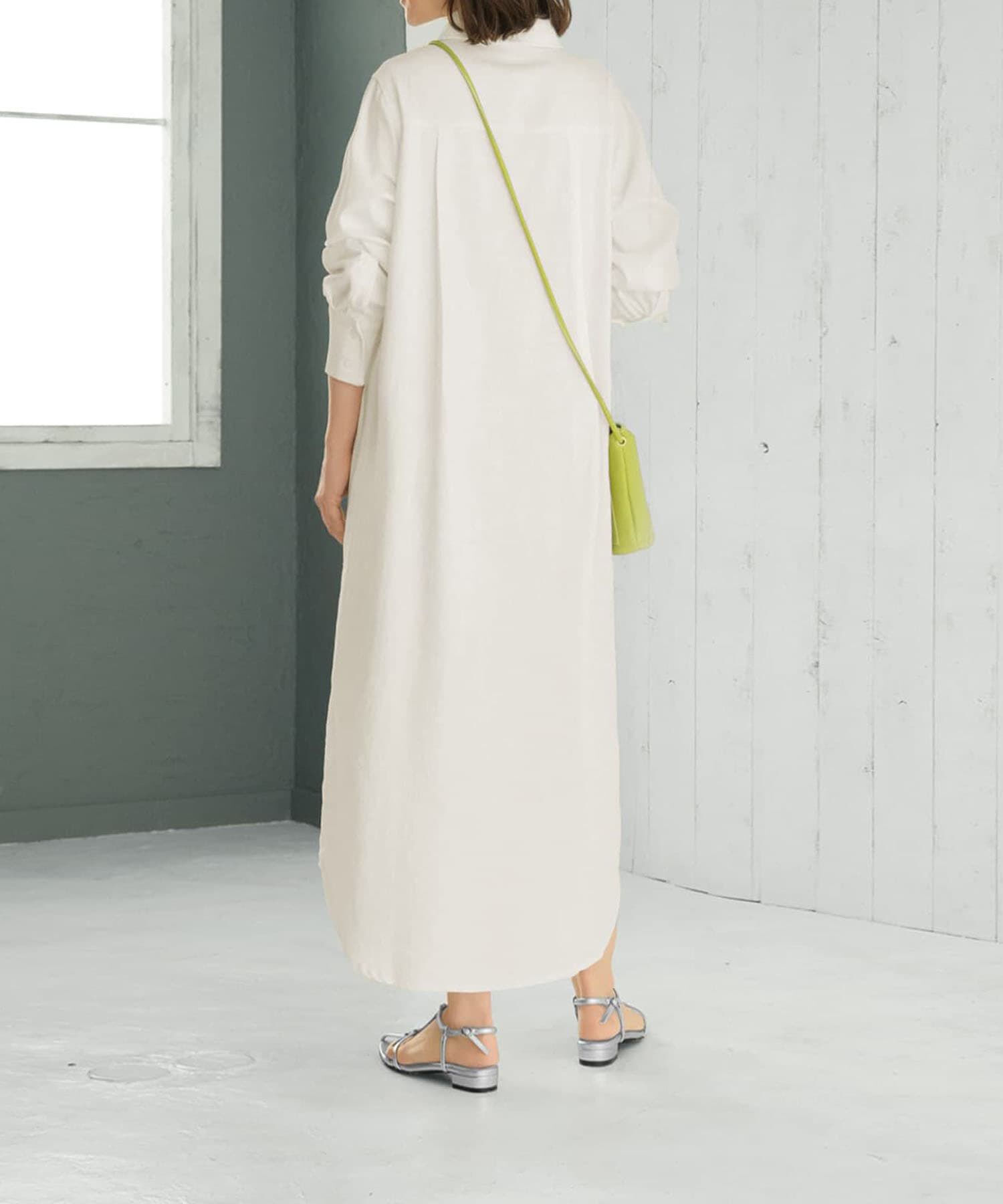 STYLE DELI「スラブコットンシャツワンピース」|ワンピース|