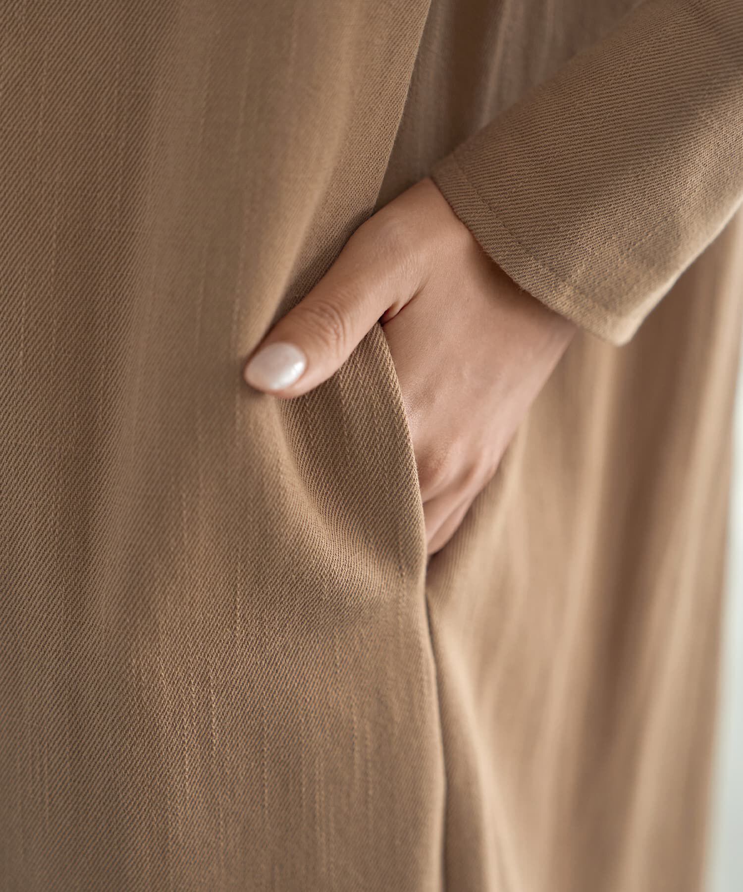 STYLE DELI「スラブコットンシャツワンピース」|ワンピース|