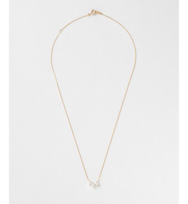 Jouete「K10YG パール ネックレス」|ネックレス|