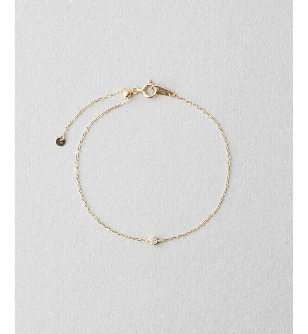 Jouete「K10 ダイヤモンド ブレスレット」|ブレスレット・バングル|イエローゴールド