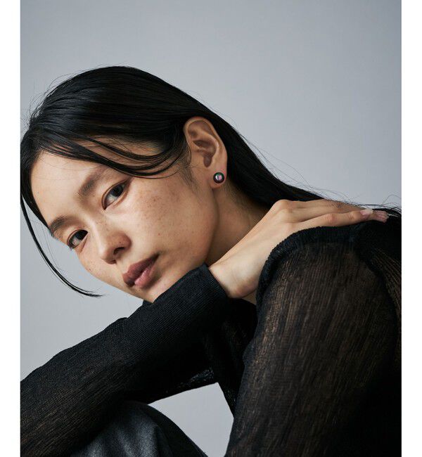 Jouete「ピアス カラーパール リバーシブル」|ピアス|