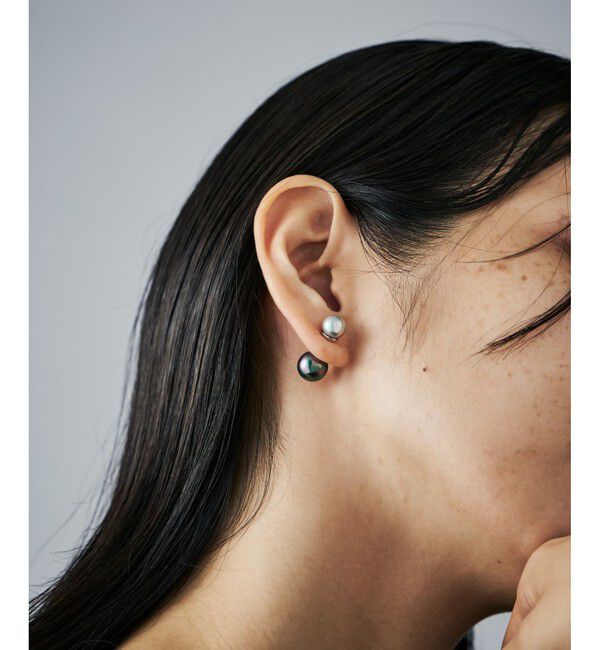 Jouete「ピアス カラーパール リバーシブル」|ピアス|