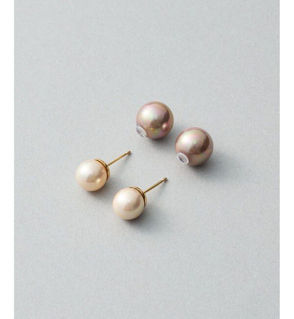 Jouete「ピアス カラーパール リバーシブル」|ピアス|
