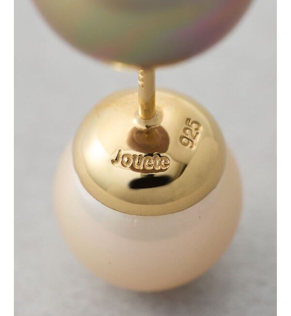 Jouete「ピアス カラーパール リバーシブル」|ピアス|