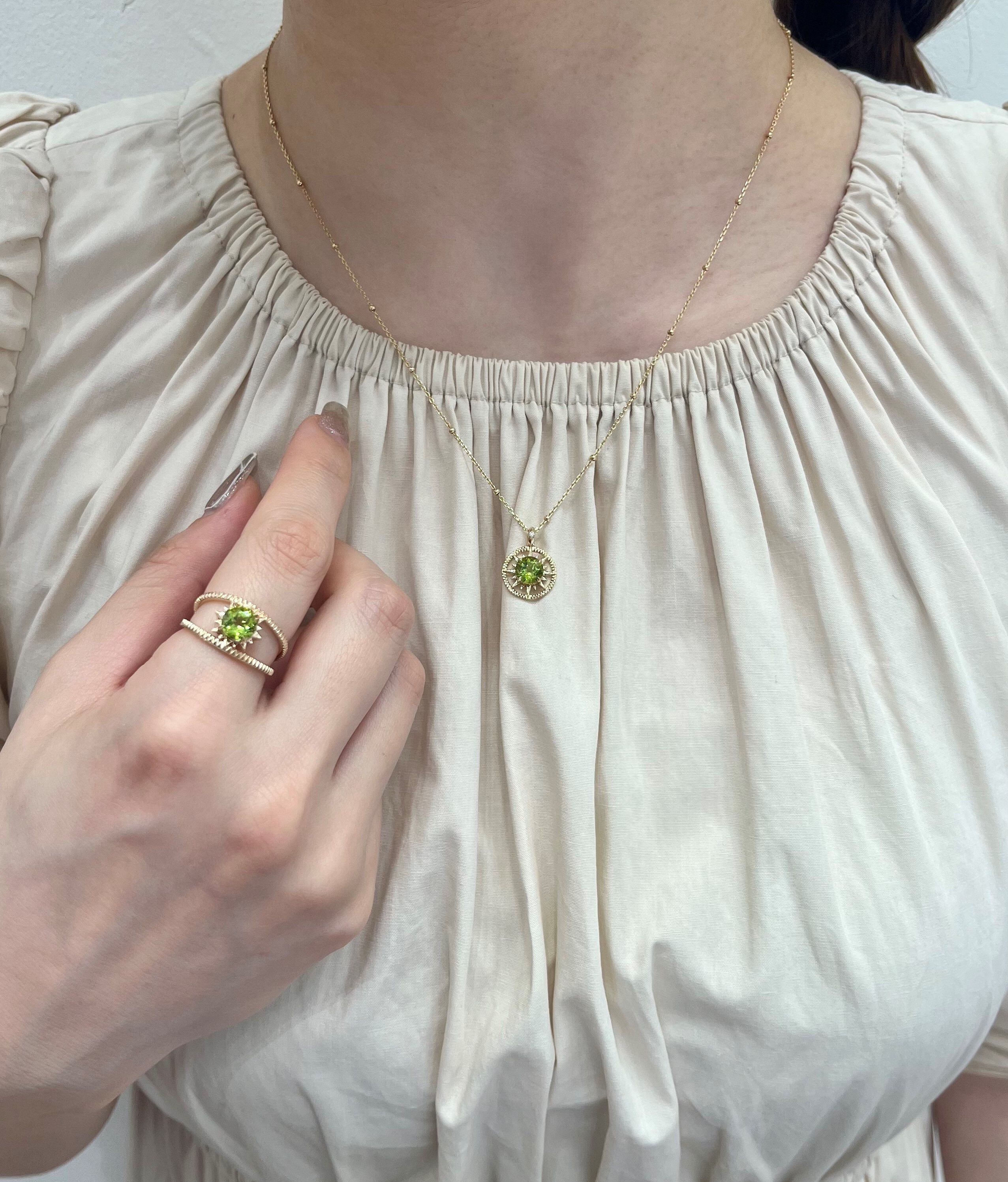 STAR JEWELRY「STAR CHARMS（SUN）」|ネックレス|