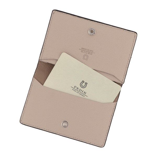 PEDIR「PEDIR(ペディール) ディアシュリンク 本革 ネームカードケース」|名刺入れ・カードケース|
