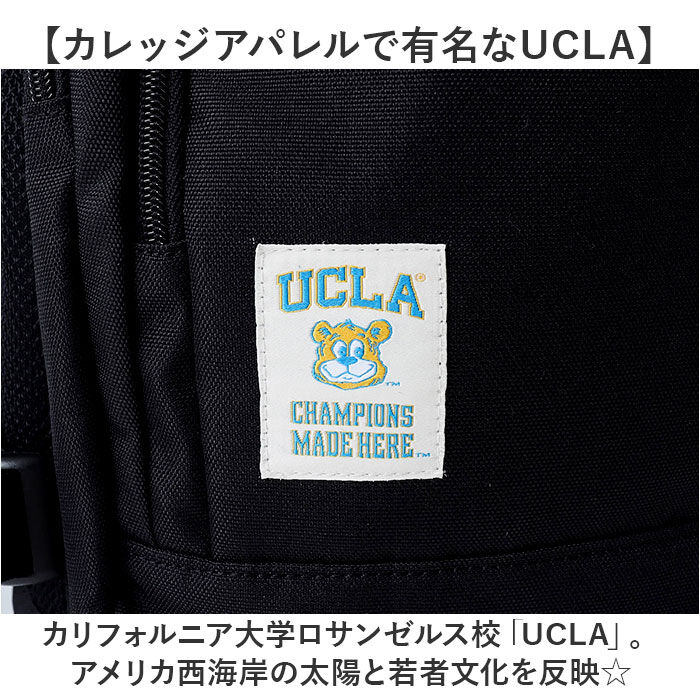 BACKYARD FAMILY「リュック UCLA ユーシーエルエー 通販 バックパック 大容量 リュックサック A4 レディース」|リュック|