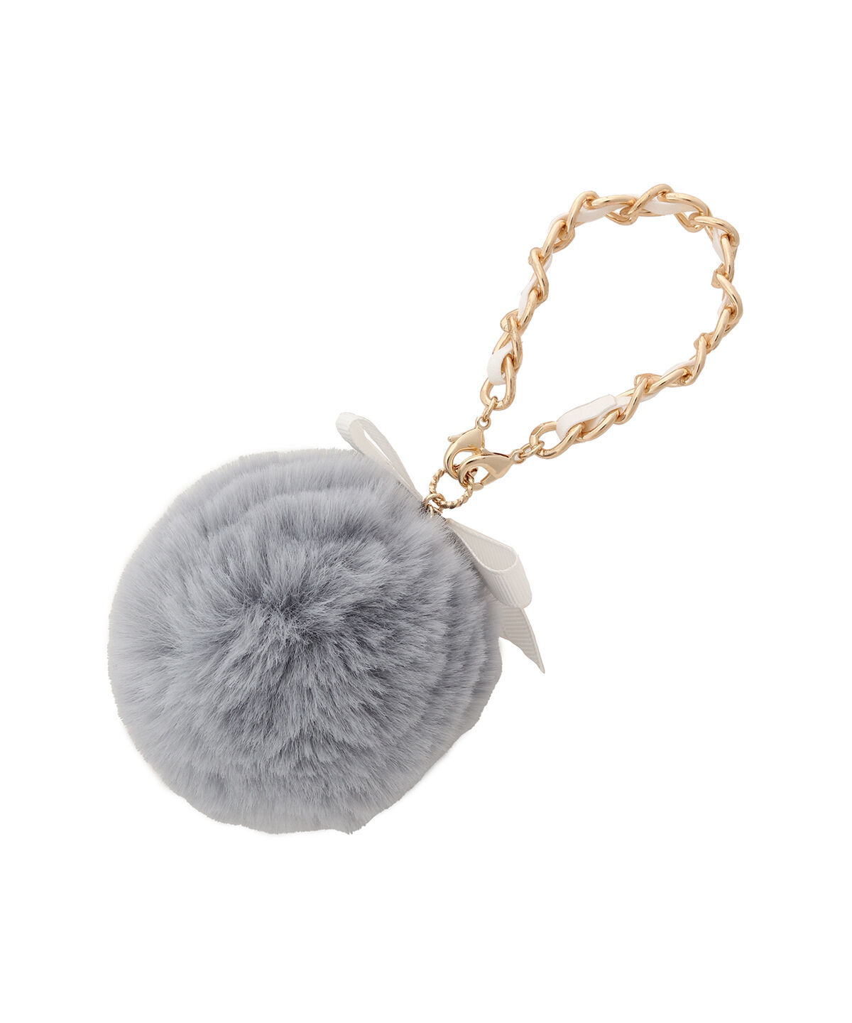 Samantha Vega「チェーンリボンファーバッグチャーム」|チャーム・キーホルダー|