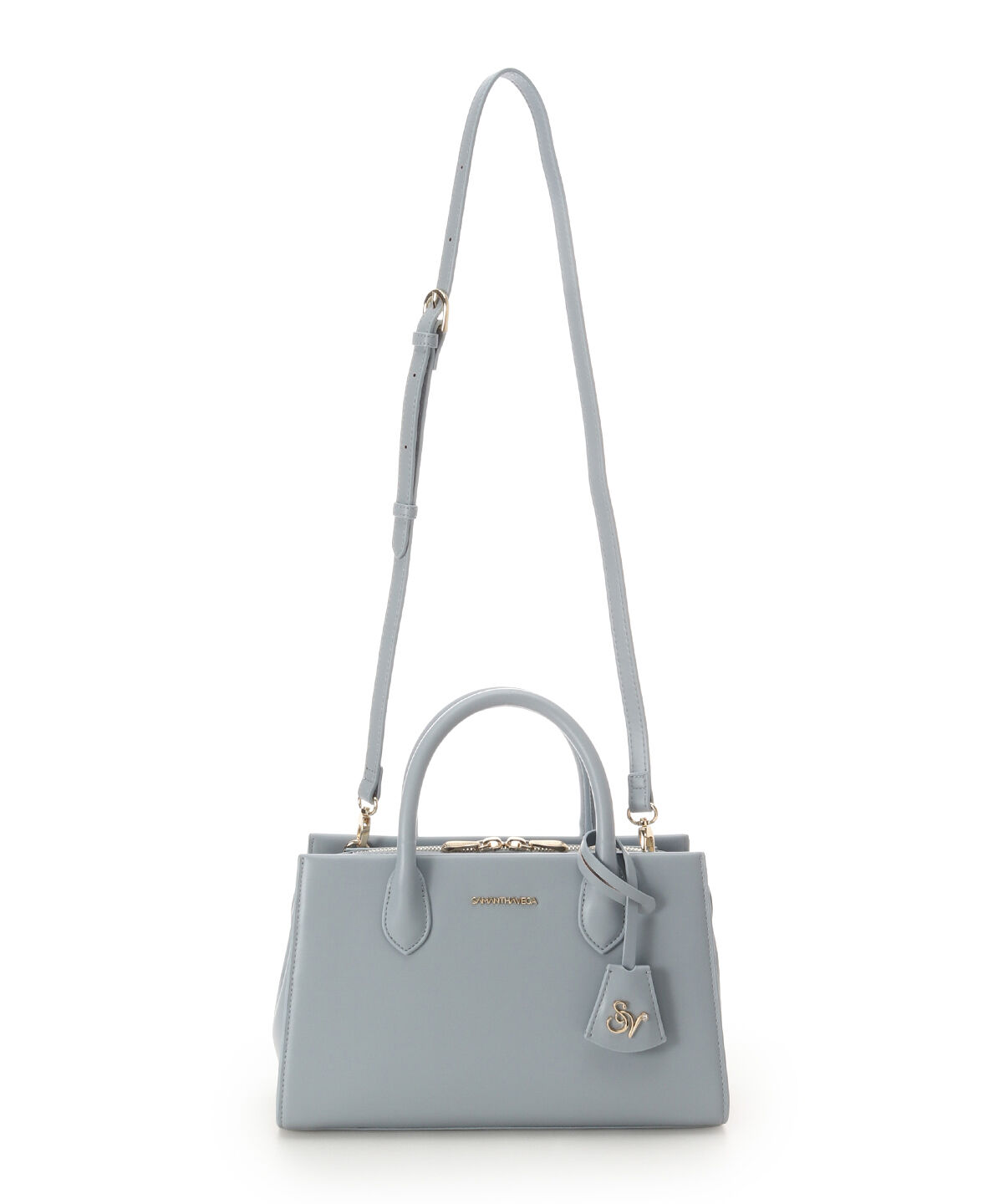 Samantha Vega「ロゴ金具ハンドバッグ」|ハンドバッグ|