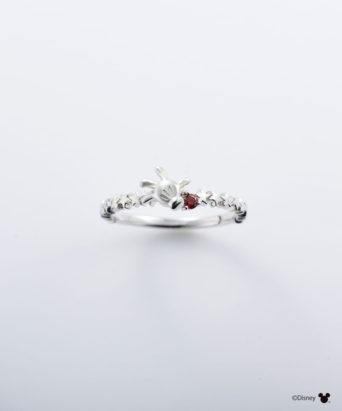 newme by Samantha Thavasa「「ミッキーマウス」コレクションリング(手)」|リング|SILVER rhodiumﾒｯｷ