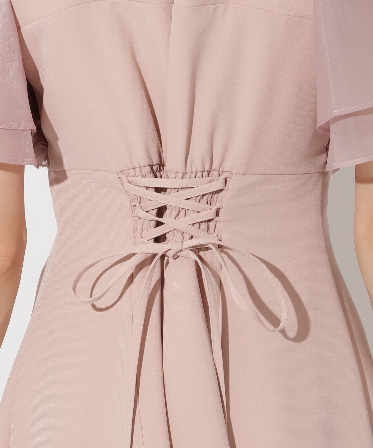 アンドクチュール「チュールフリルドレス」|ドレス|