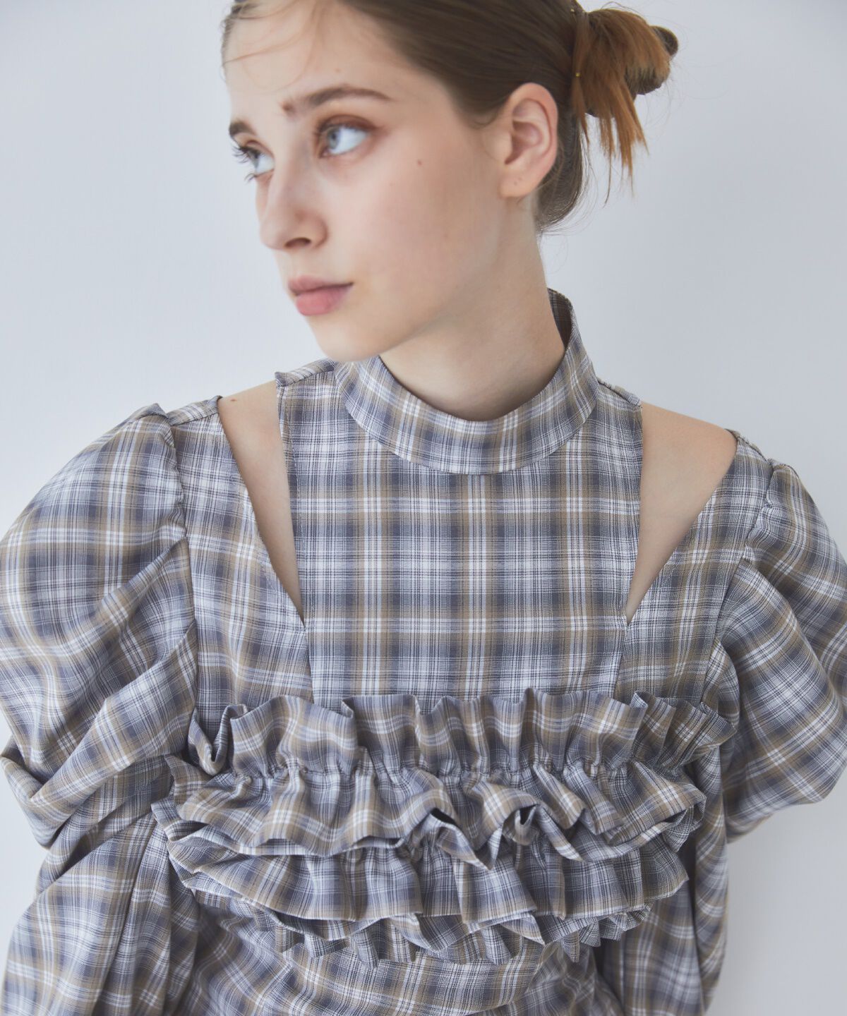 REDYAZEL「フリルドロストワンピース」|ワンピース|