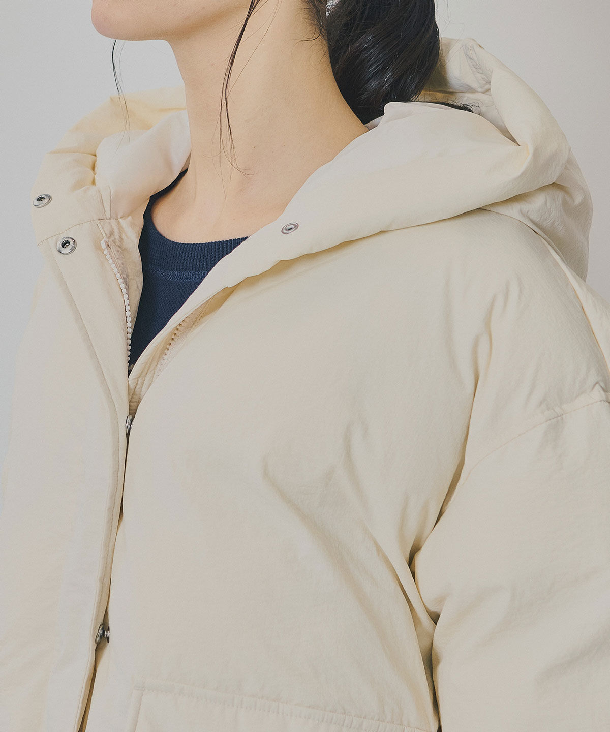 REDYAZEL「フラップポケットファイバーダウンジャケット」|ダウン|