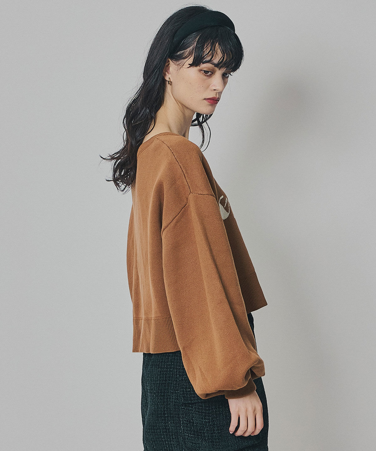 REDYAZEL「スウェットライクジャガードニット」|ニット・セーター|