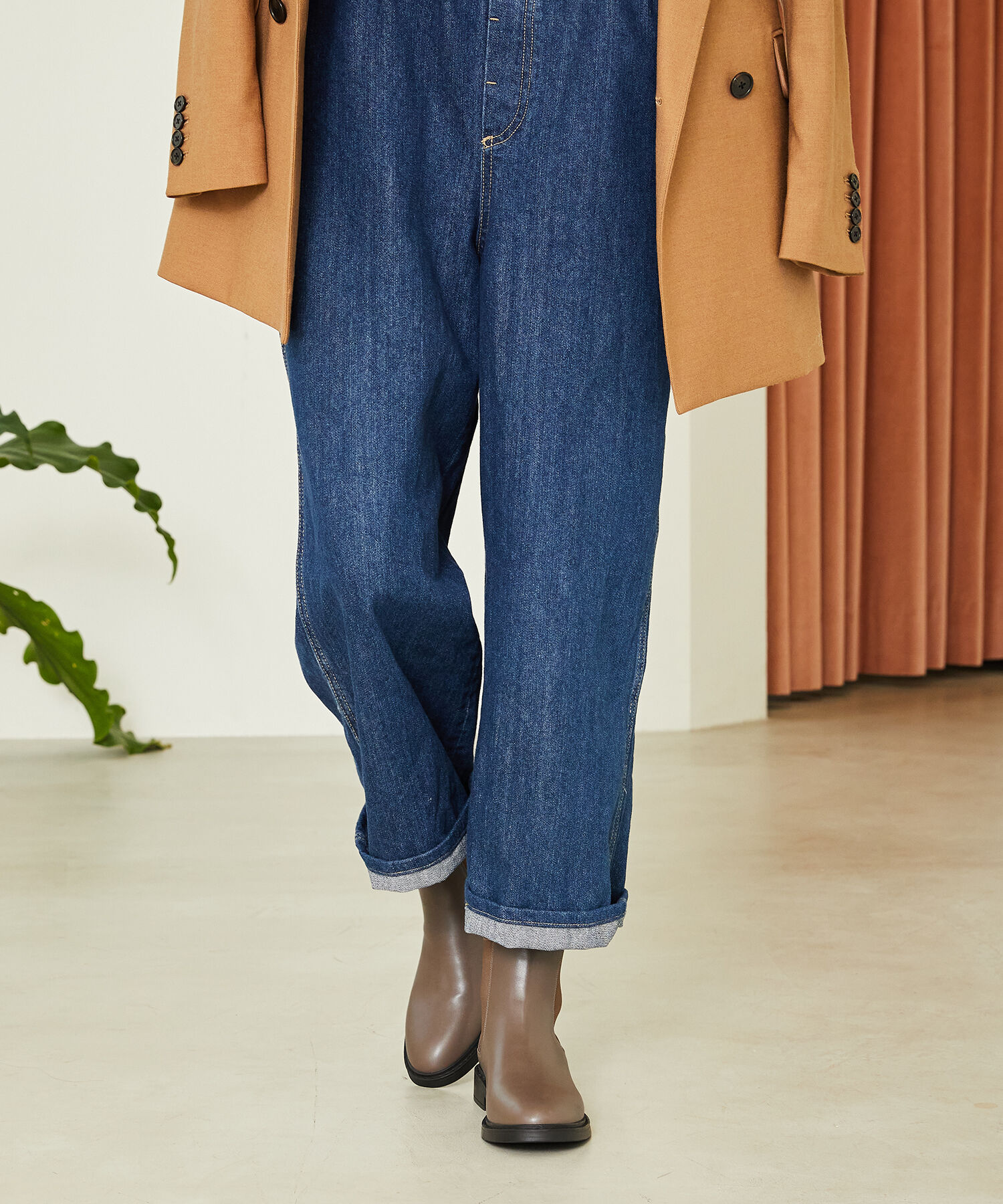 WA Oriental TRaffic「フラット サイドゴア ショートブーツ /32403 ヒール3.5ｃｍ」|ショートブーツ|