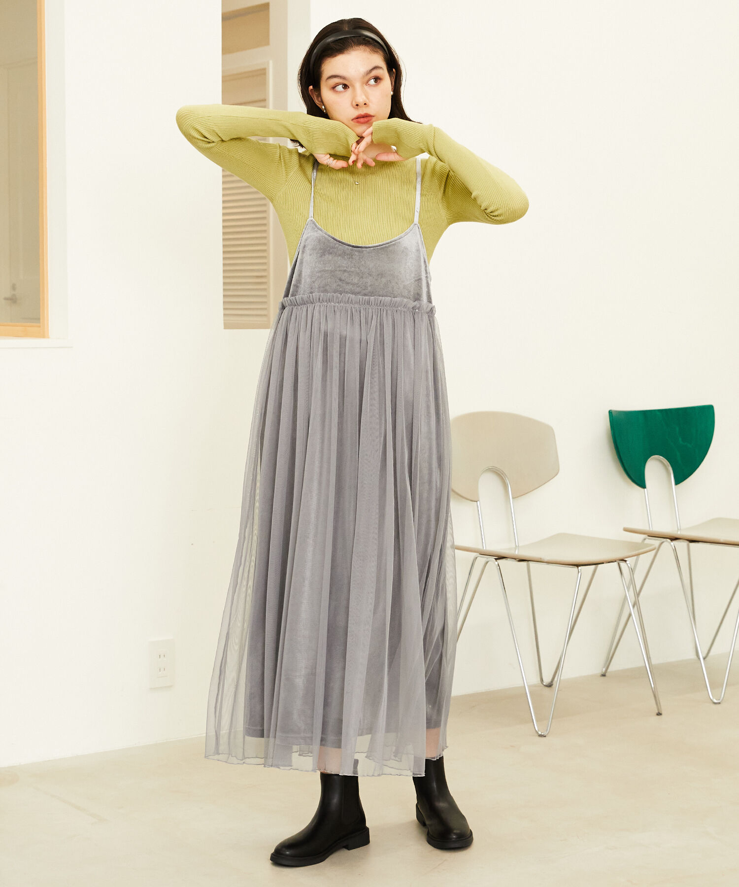 WA Oriental TRaffic「フラット サイドゴア ショートブーツ /32403 ヒール3.5ｃｍ」|ショートブーツ|